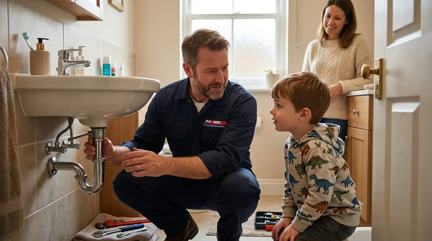 Licensed plumber at work in Coal City, IL